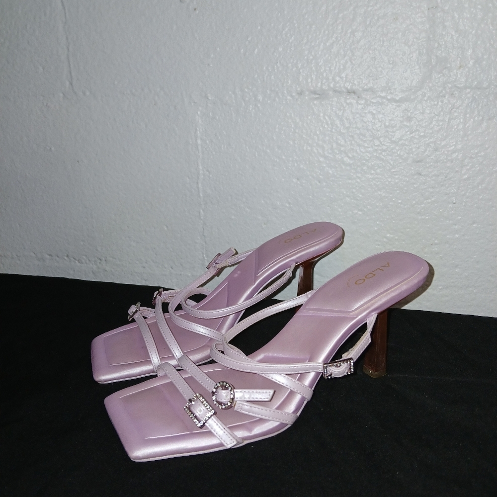 Aldo Women's purple Strappy Heels